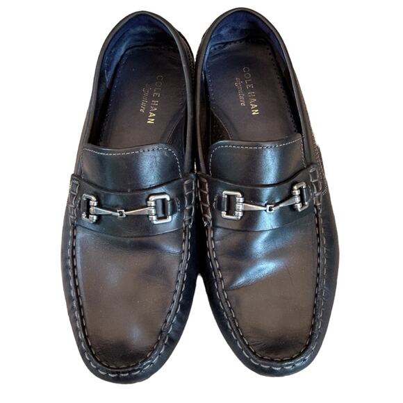 Cole Haan Signature Grand.OS Link Bit Loafer Drivers Size 10 - Picture 1 of 8